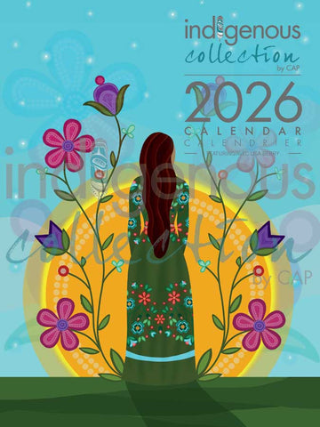CALENDRIER 2026 anglais/français. -ARTISTE. Berry, Lisa   *L'artiste ou le titulaire des droits d'auteur a perçu des redevances pour la vente de ce produit. Conçu au Canada.