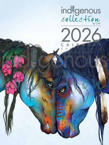 CALENDRIER 2026 anglais/français. -ARTISTE. Jones, Micqaela   *L'artiste ou le titulaire des droits d'auteur a perçu des redevances pour la vente de ce produit. Conçu au Canada.